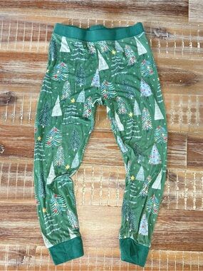 Little Sleepies Christmas trees Bamboo pajamas pants size 4T